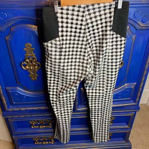 Ci Sono Pants Checkered Size 1X Stretch Pull On - Picture 3 of 3